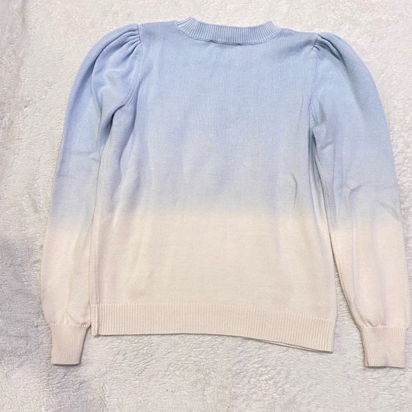 Loft puff sleeve ombré sweater - Picture 7 of 7